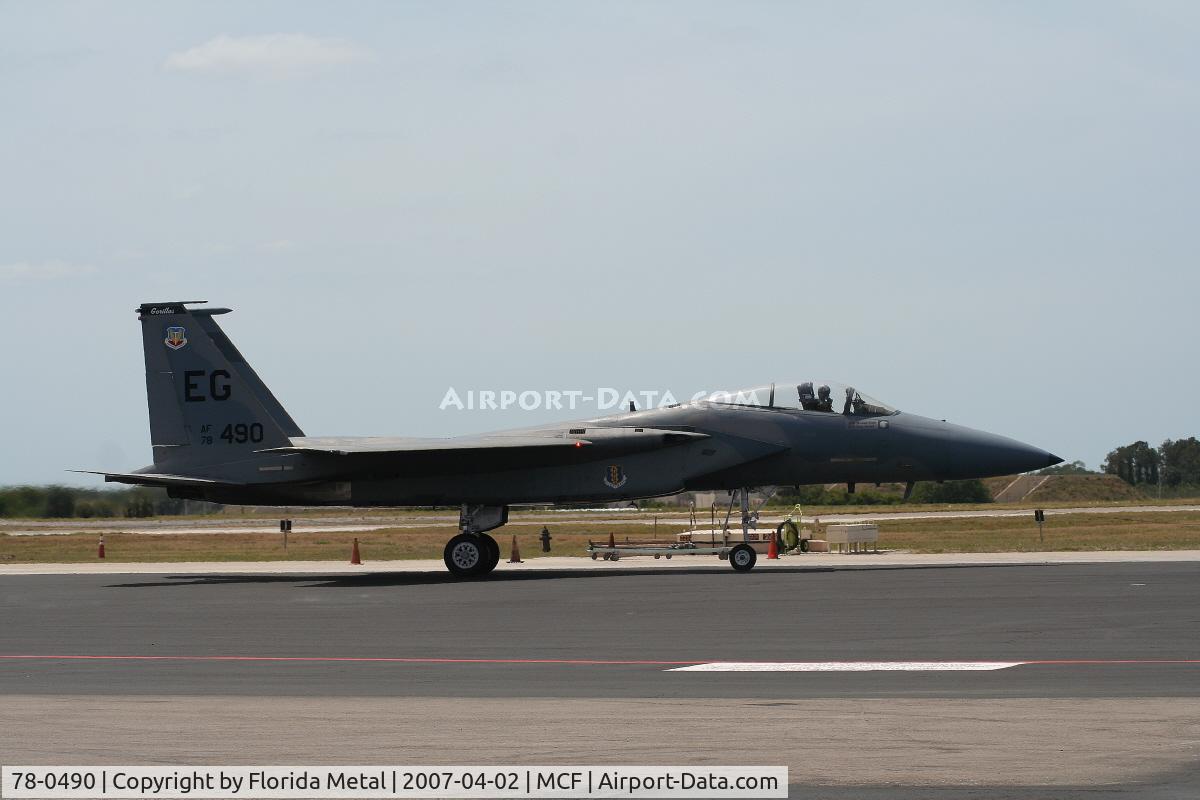 78-0490, 1978 McDonnell Douglas F-15C Eagle C/N 0472/C023, F-15