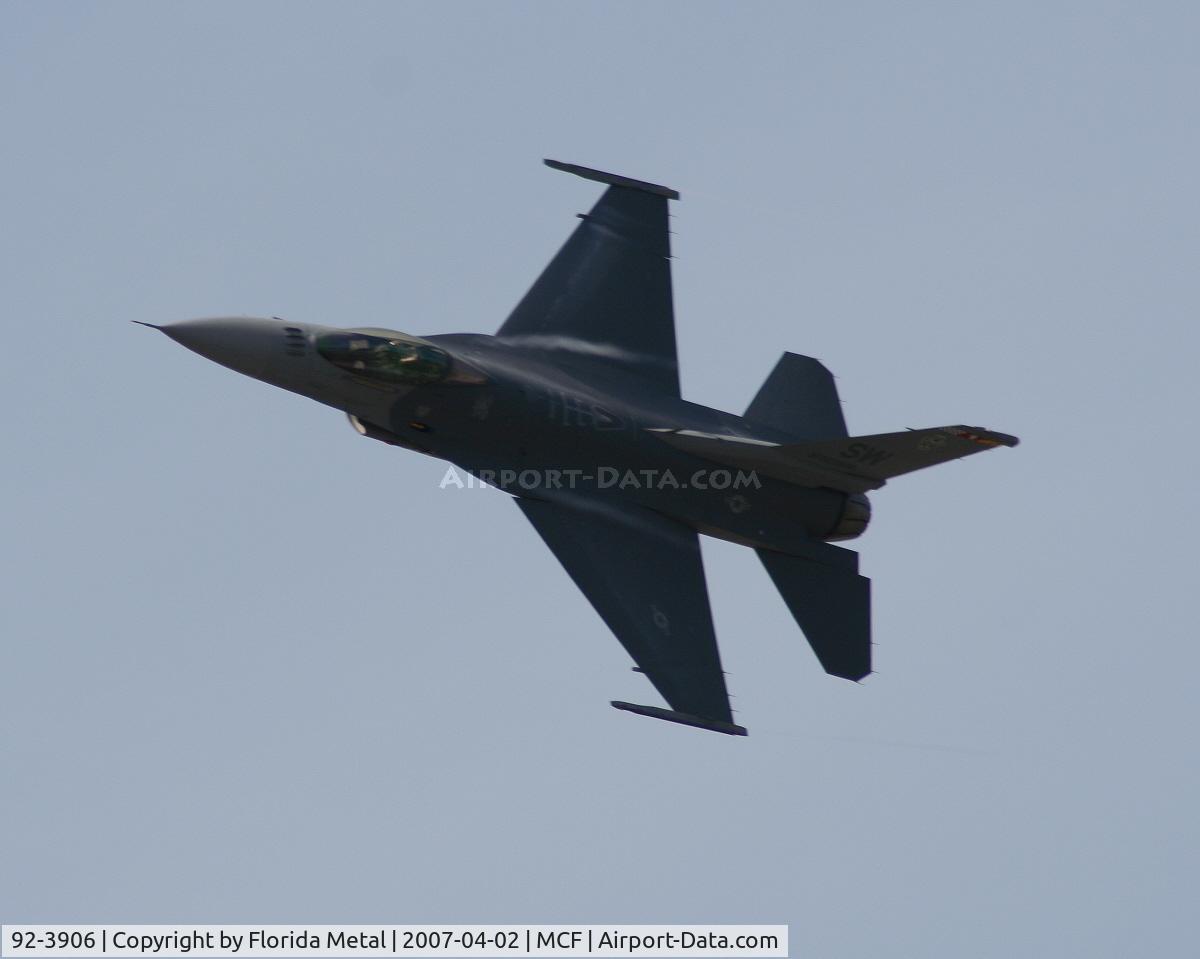 92-3906, 1992 Lockheed F-16CJ Fighting Falcon C/N CC-148, F-16