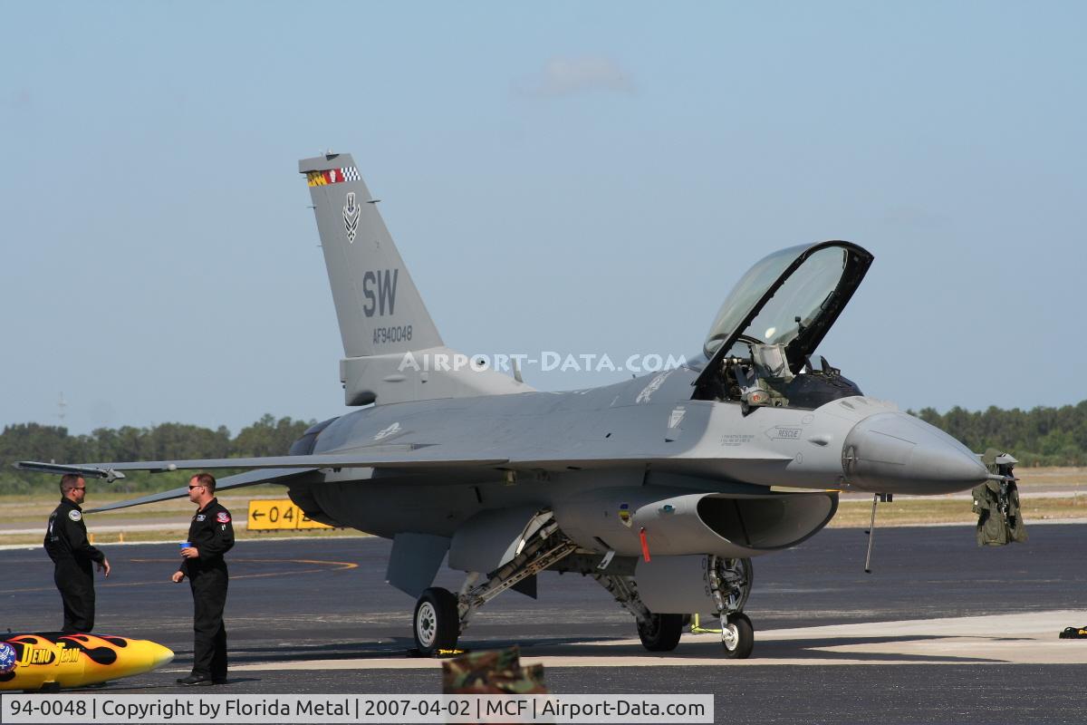 94-0048, 1994 Lockheed F-16C Fighting Falcon C/N CC-200, F-16