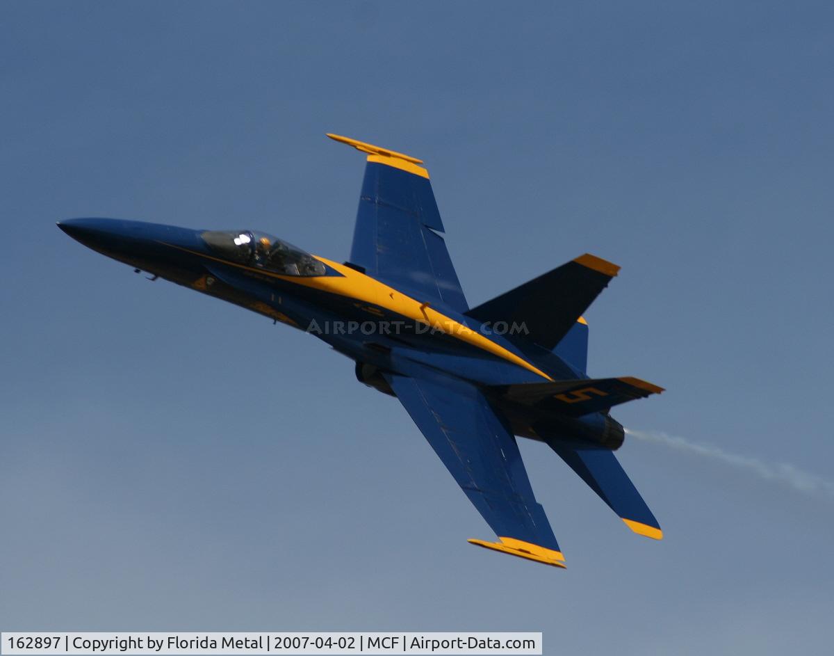 162897, McDonnell Douglas F/A-18A Hornet C/N 0450/A370, Blue Angels