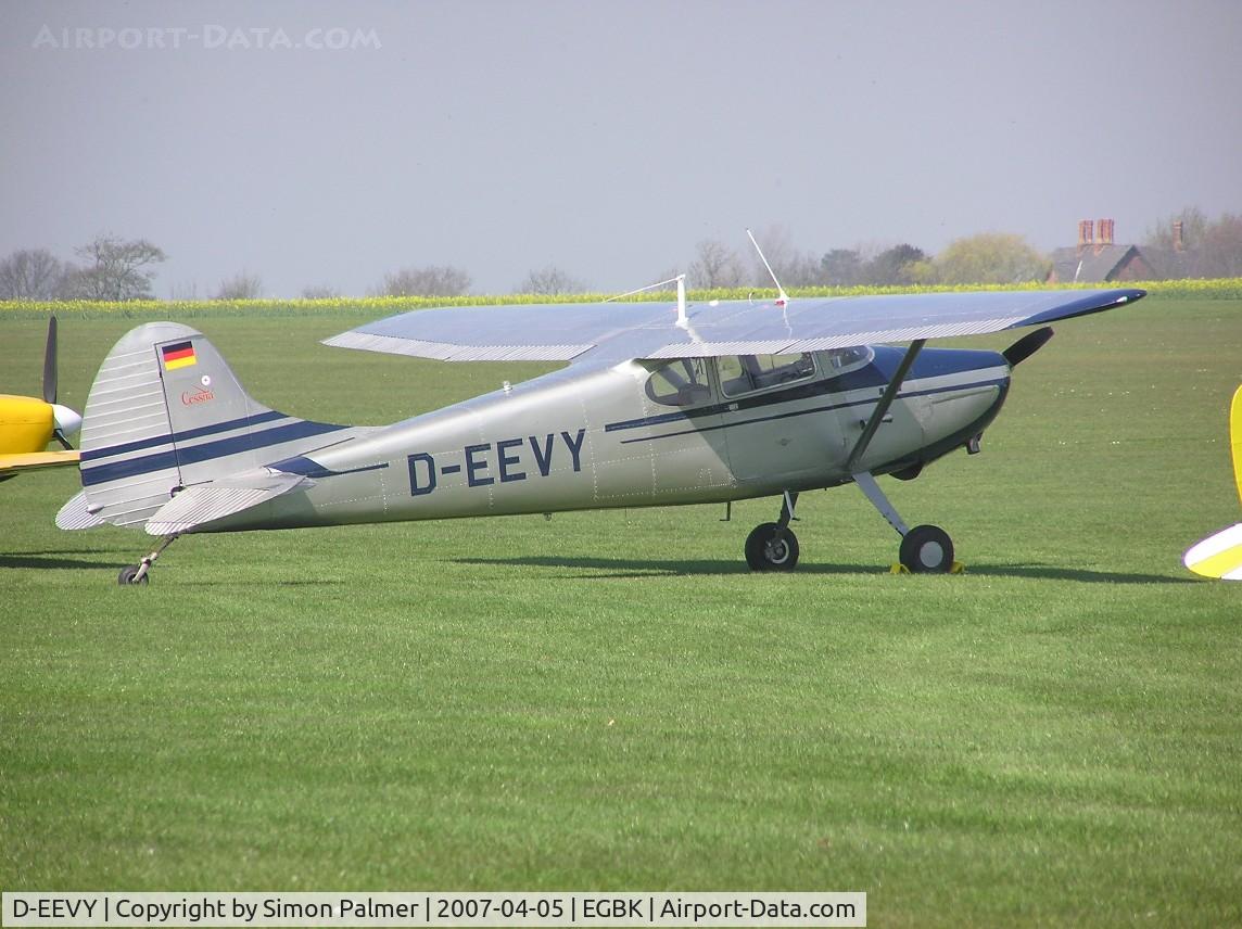 D-EEVY, 1950 Cessna 170A C/N 17019537, Cessna 170 visiting Sywell from Andrewsfield
