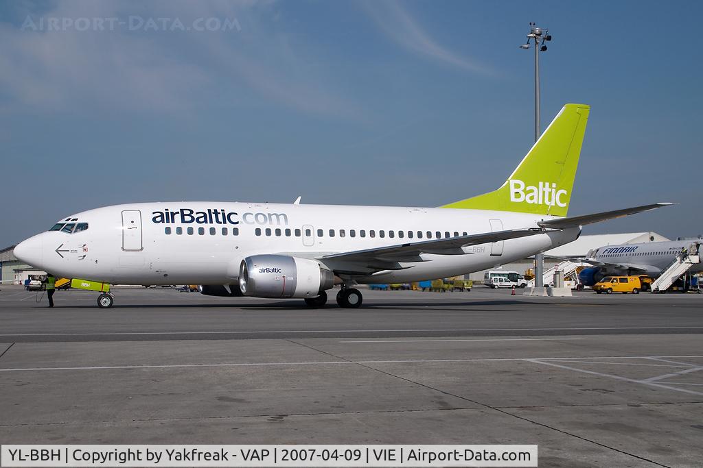 YL-BBH, 1990 Boeing 737-548 C/N 24968, Air Baltic Boeing 737-500