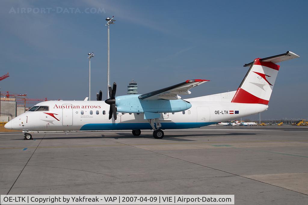 OE-LTK, 1997 De Havilland Canada DHC-8-314Q Dash 8 C/N 483, Austrian Arrows Dash 8-300