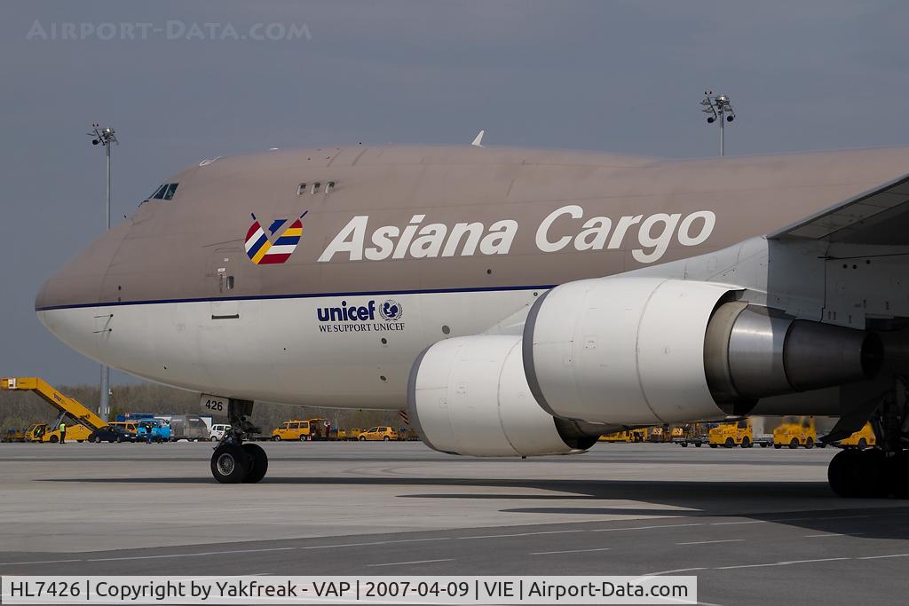 HL7426, 1999 Boeing 747-48EF/SCD C/N 27603, Asiana Boeing 747-400