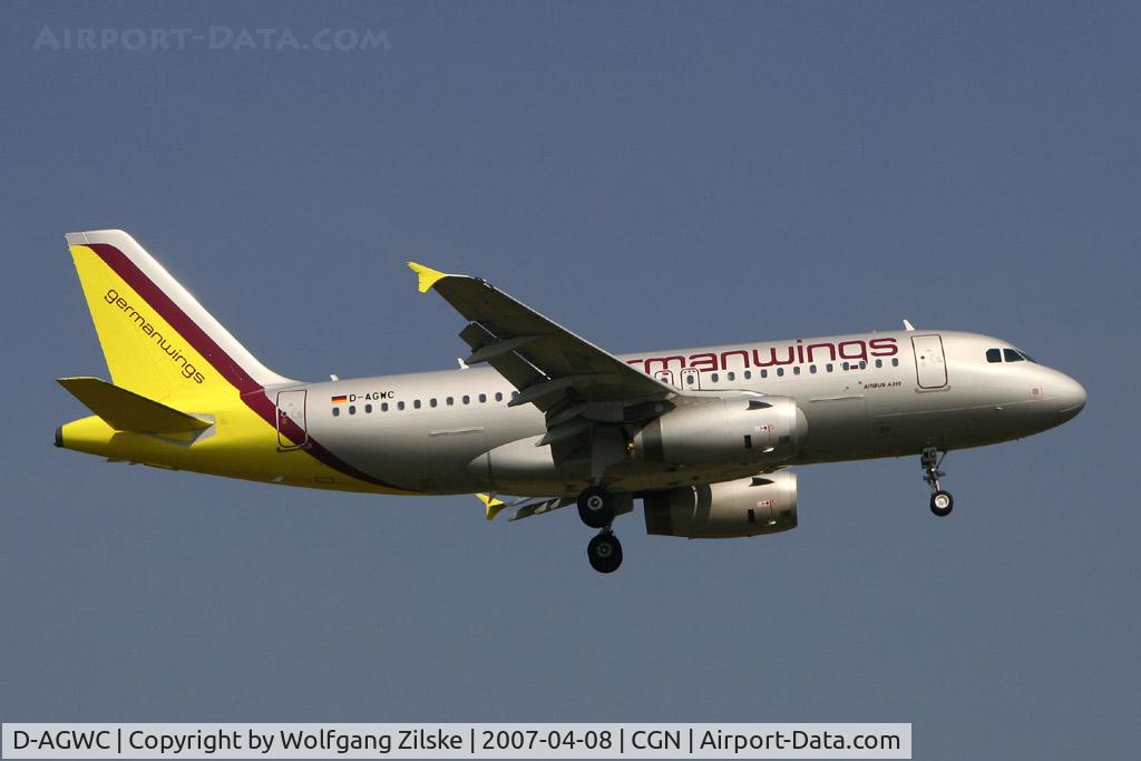 D-AGWC, 2006 Airbus A319-132 C/N 2976, visitor
