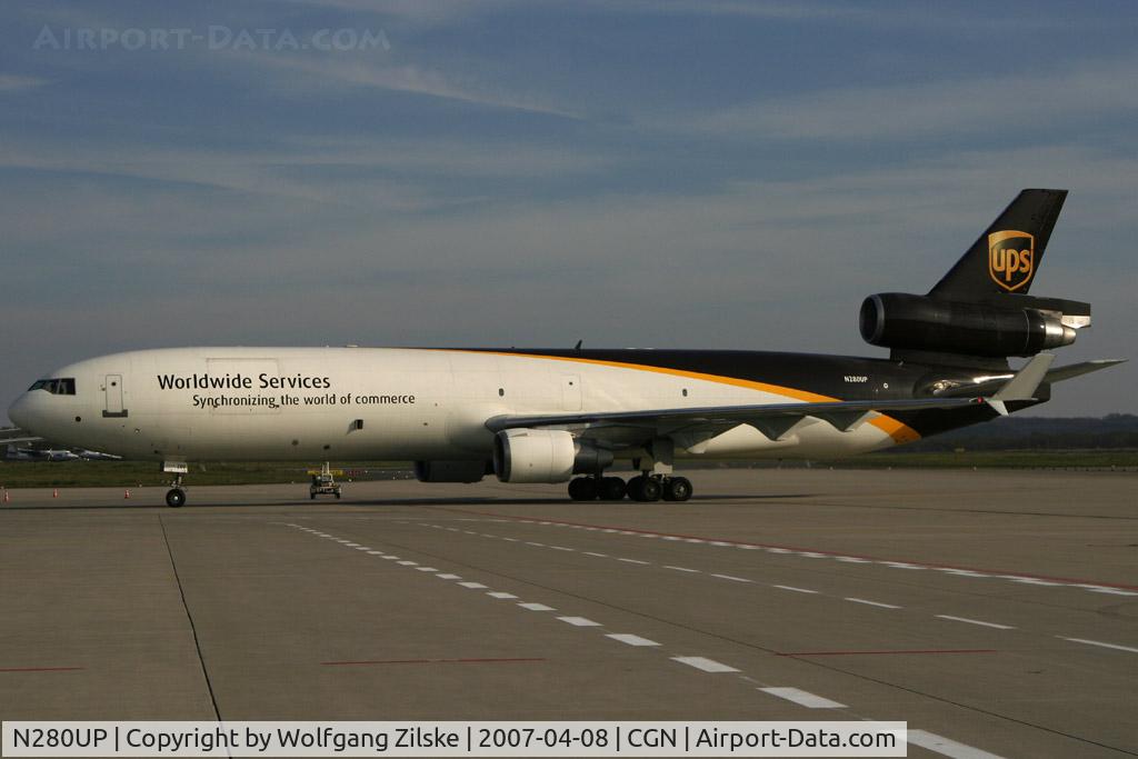 N280UP, 1997 McDonnell Douglas MD-11F C/N 48634, visitor