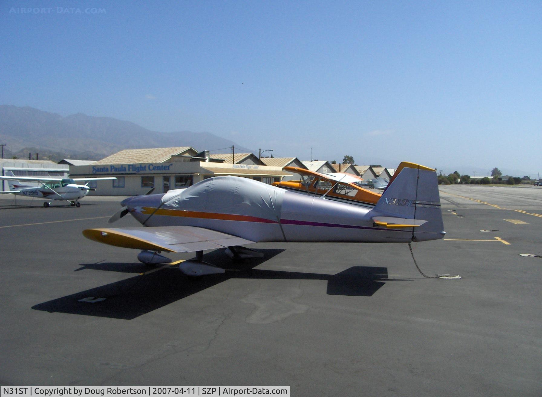N31ST, 1997 Vans RV-6A C/N T106A, 1997 Towner VAN's RV-6A, Lycoming O-320