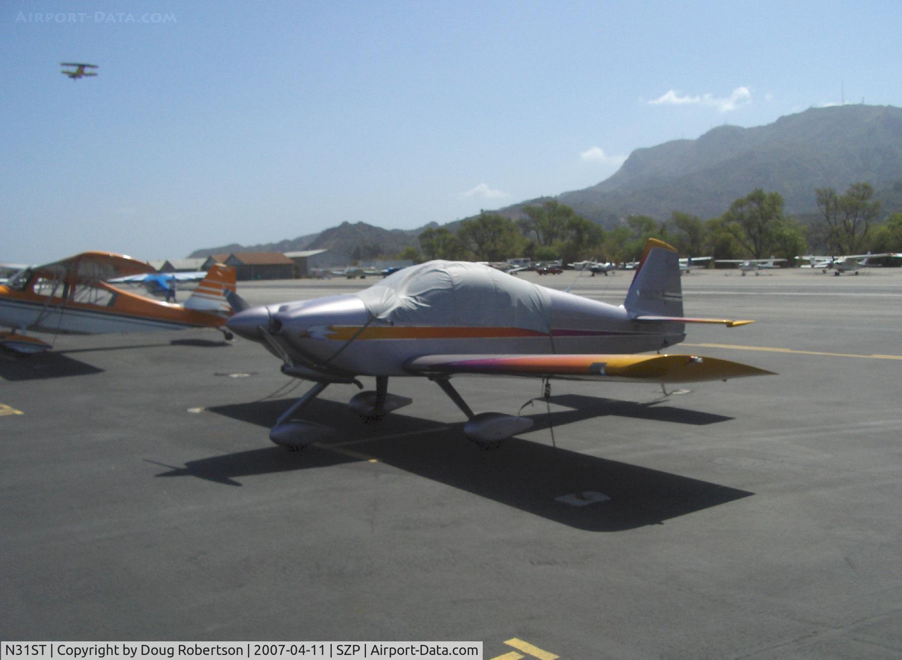 N31ST, 1997 Vans RV-6A C/N T106A, 1997 Towner VAN's RV-6A, Lycoming O-320
