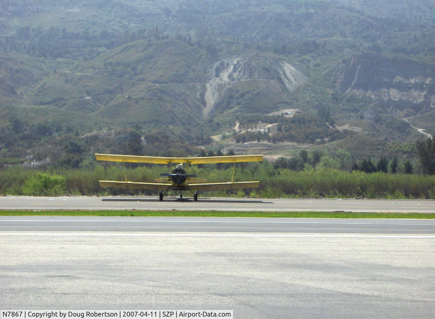 N7867, 1972 Grumman-Schweizer G-164A C/N 999, Grumman-Schweizer G-164A AG-CAT, Pratt & Whitney R-1340 600 Hp