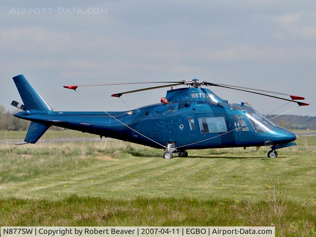 N877SW, 1984 Agusta A-109 C/N 7283, Agusta A109A II
