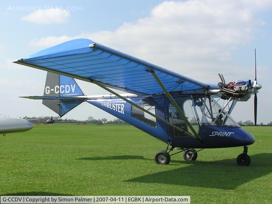 G-CCDV, 2003 Thruster T600N 450 C/N 0034-T600N-082, Thuster T600N Sprint at Sywell