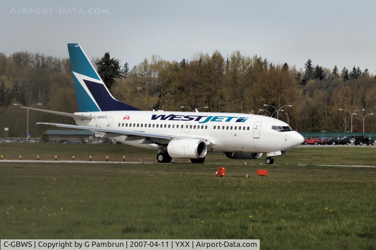 C-GBWS, 2006 Boeing 737-6CT C/N 34288, 2006 Boeing 737-6CT