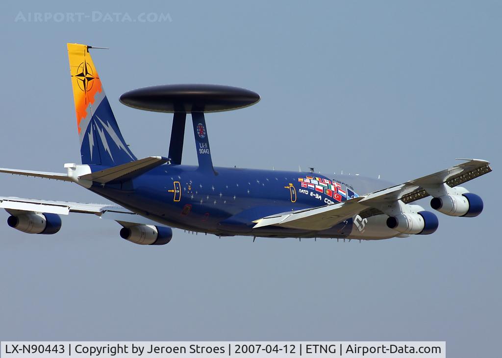 LX-N90443, 1981 Boeing E-3A Sentry C/N 22838, AWESOME livery