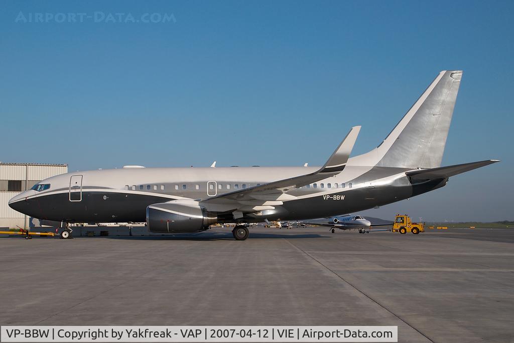 VP-BBW, 1999 Boeing 737-7BJ C/N 30076, Gama Aviation Boeing 737-700