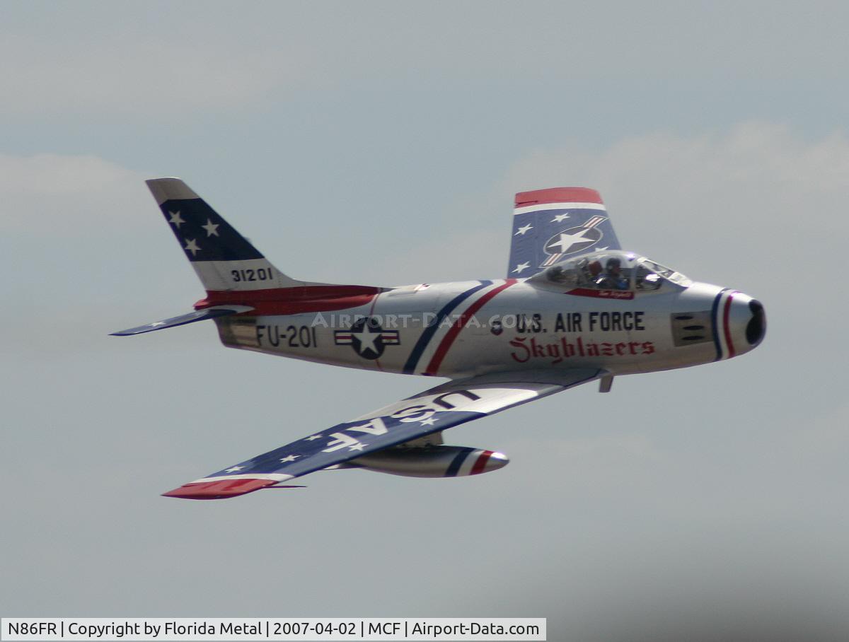 N86FR, 1952 North American F-86F Sabre C/N 191-655, F-86