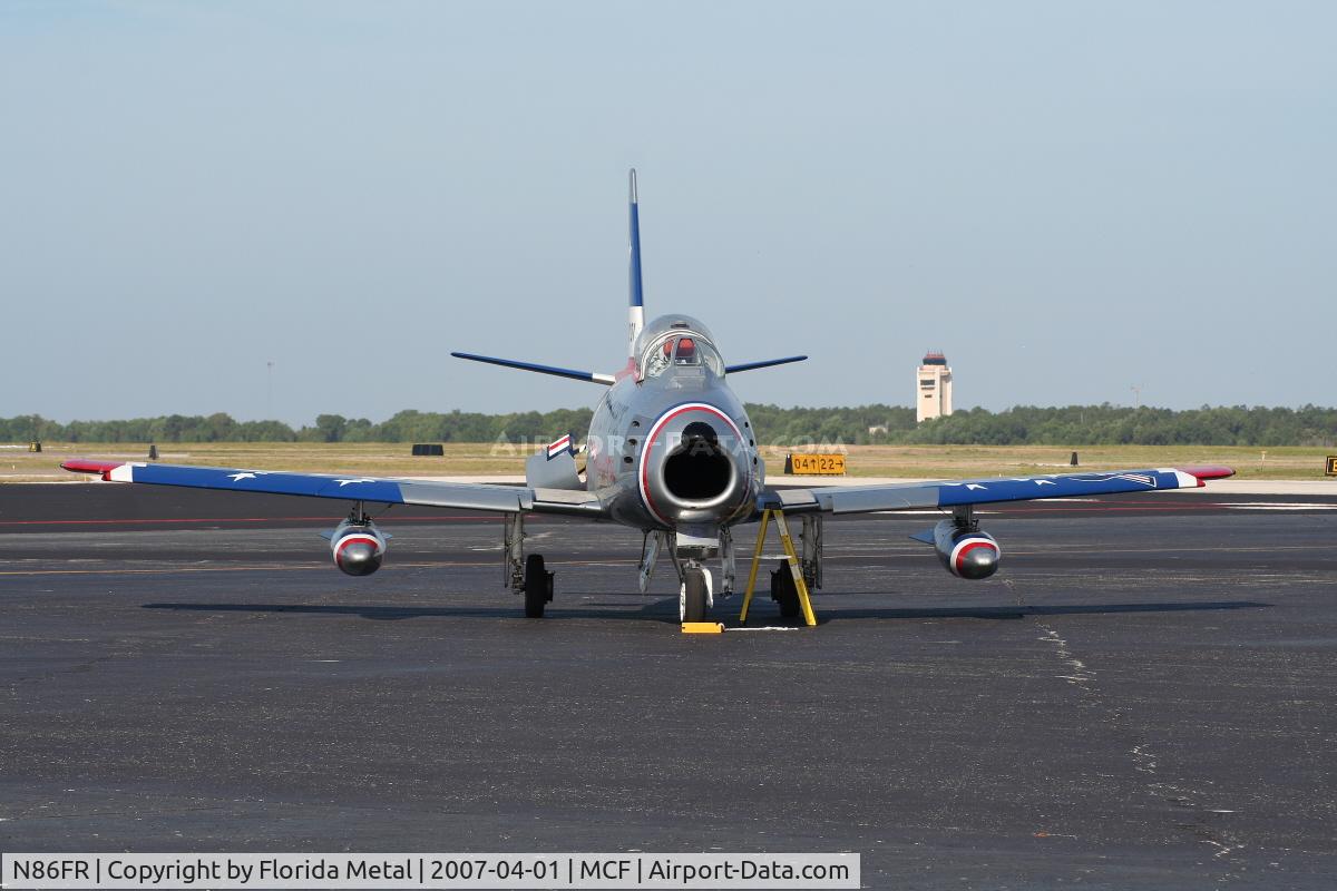 N86FR, 1952 North American F-86F Sabre C/N 191-655, F-86