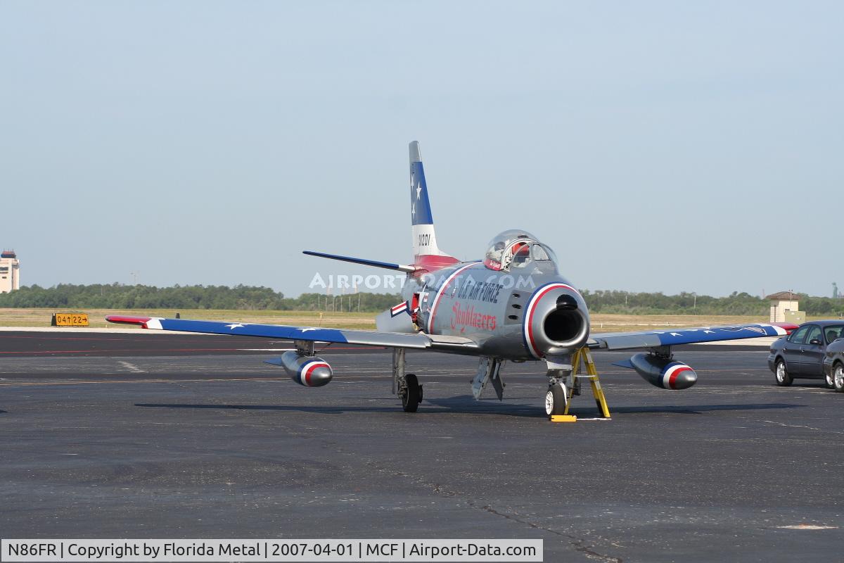 N86FR, 1952 North American F-86F Sabre C/N 191-655, F-86