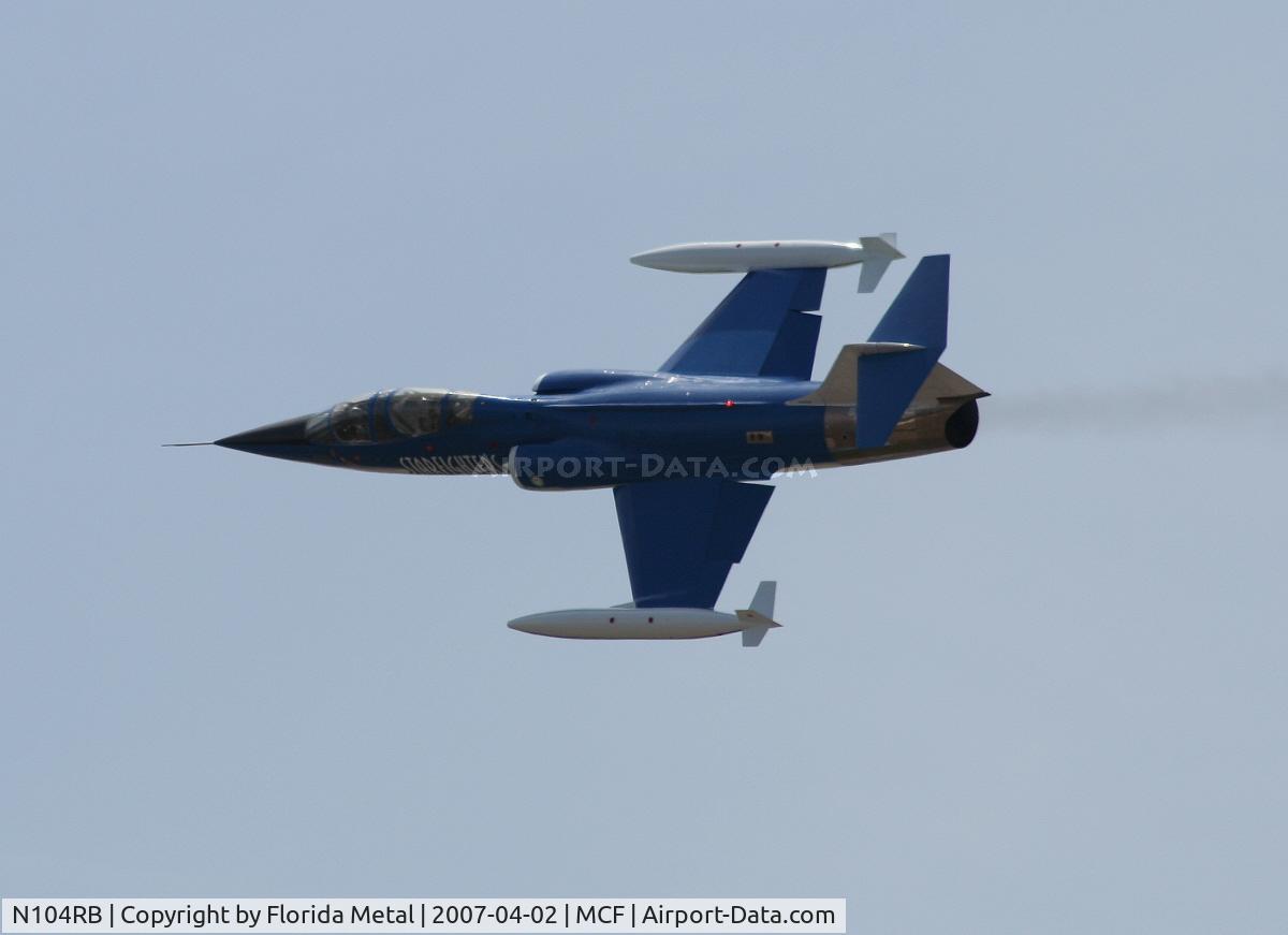 N104RB, 1962 Lockheed CF-104D Starfighter C/N 583A-5302, F-104