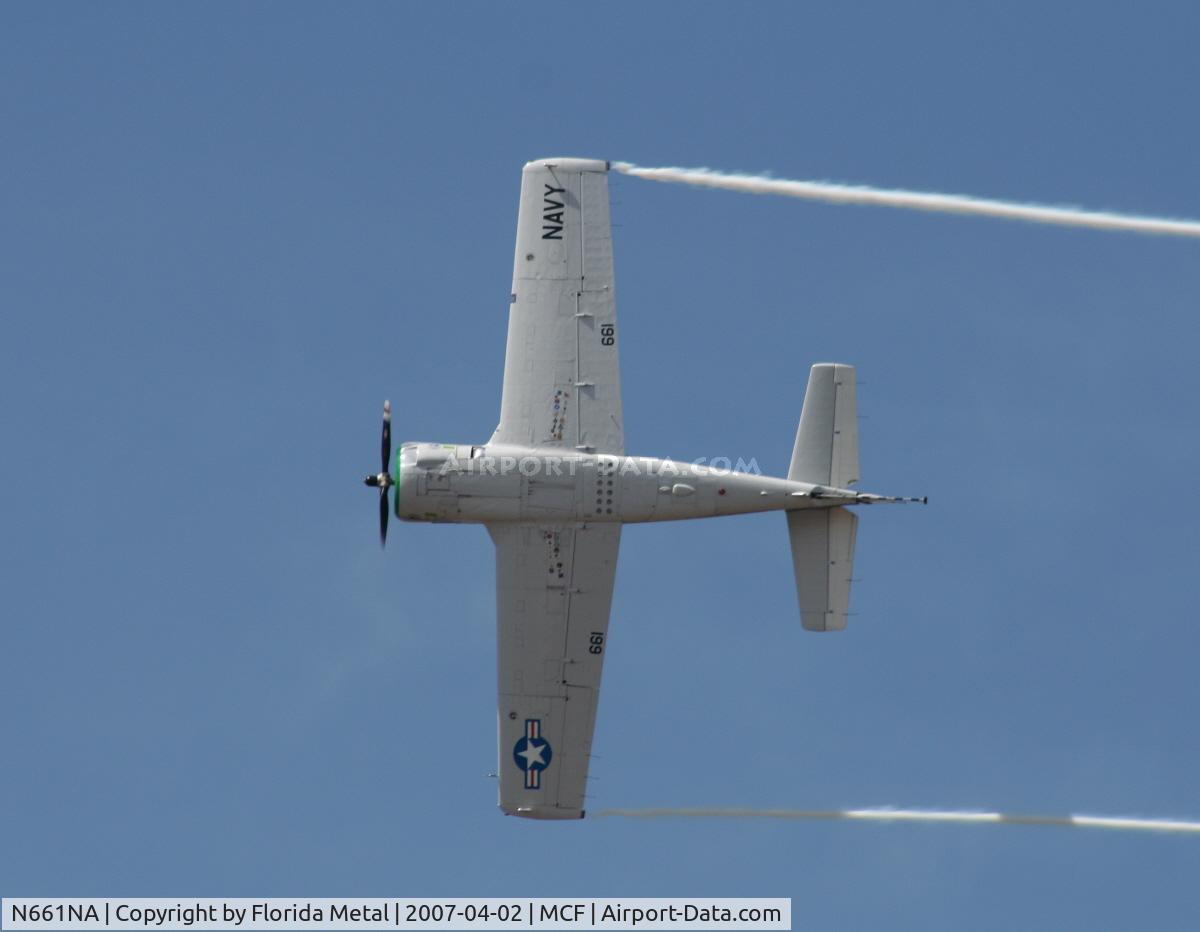 N661NA, 1957 North American T-28C Trojan Trojan C/N 226-238 (140661), T-28