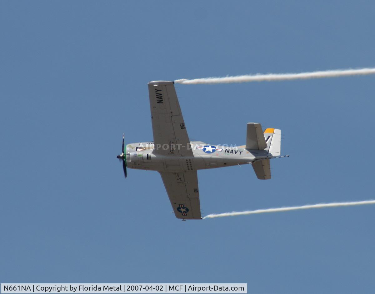 N661NA, 1957 North American T-28C Trojan Trojan C/N 226-238 (140661), T-28