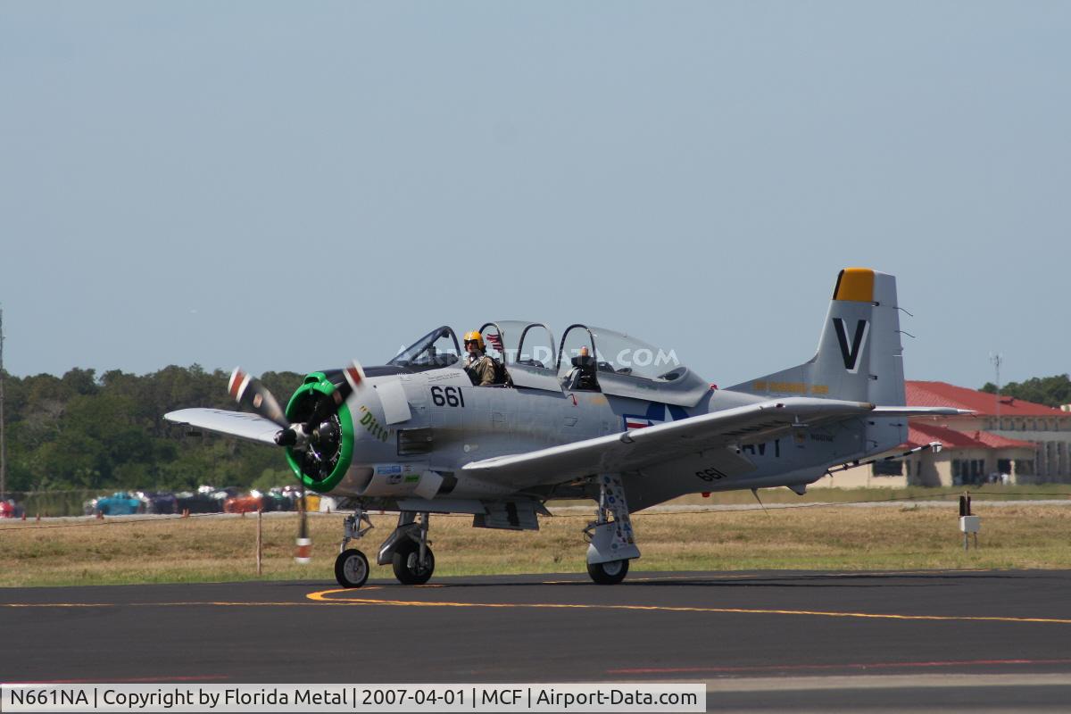 N661NA, 1957 North American T-28C Trojan Trojan C/N 226-238 (140661), T-28