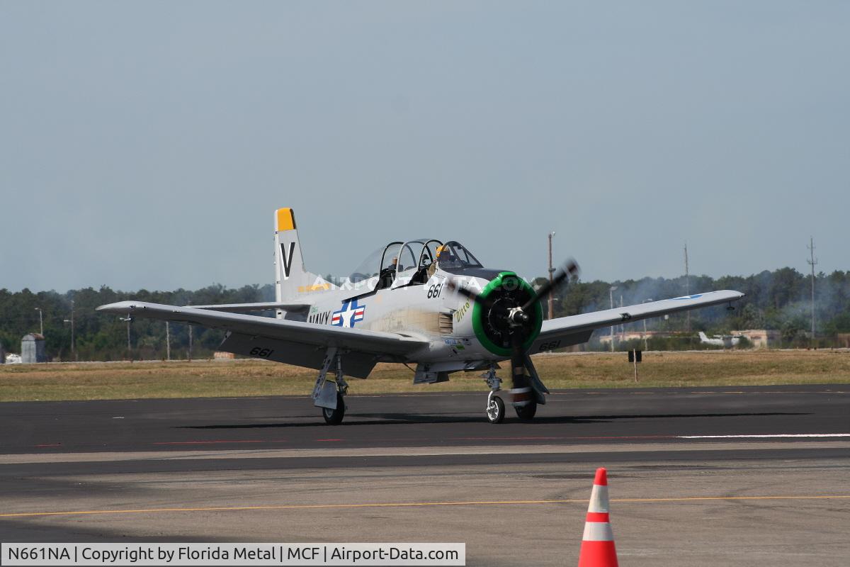 N661NA, 1957 North American T-28C Trojan Trojan C/N 226-238 (140661), T-28