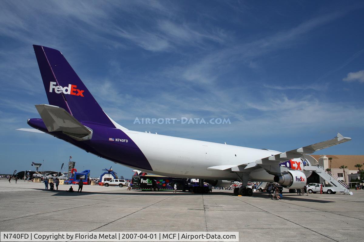N740FD, 1990 Airbus A300B4-622R(F) C/N 559, Fed Ex A300