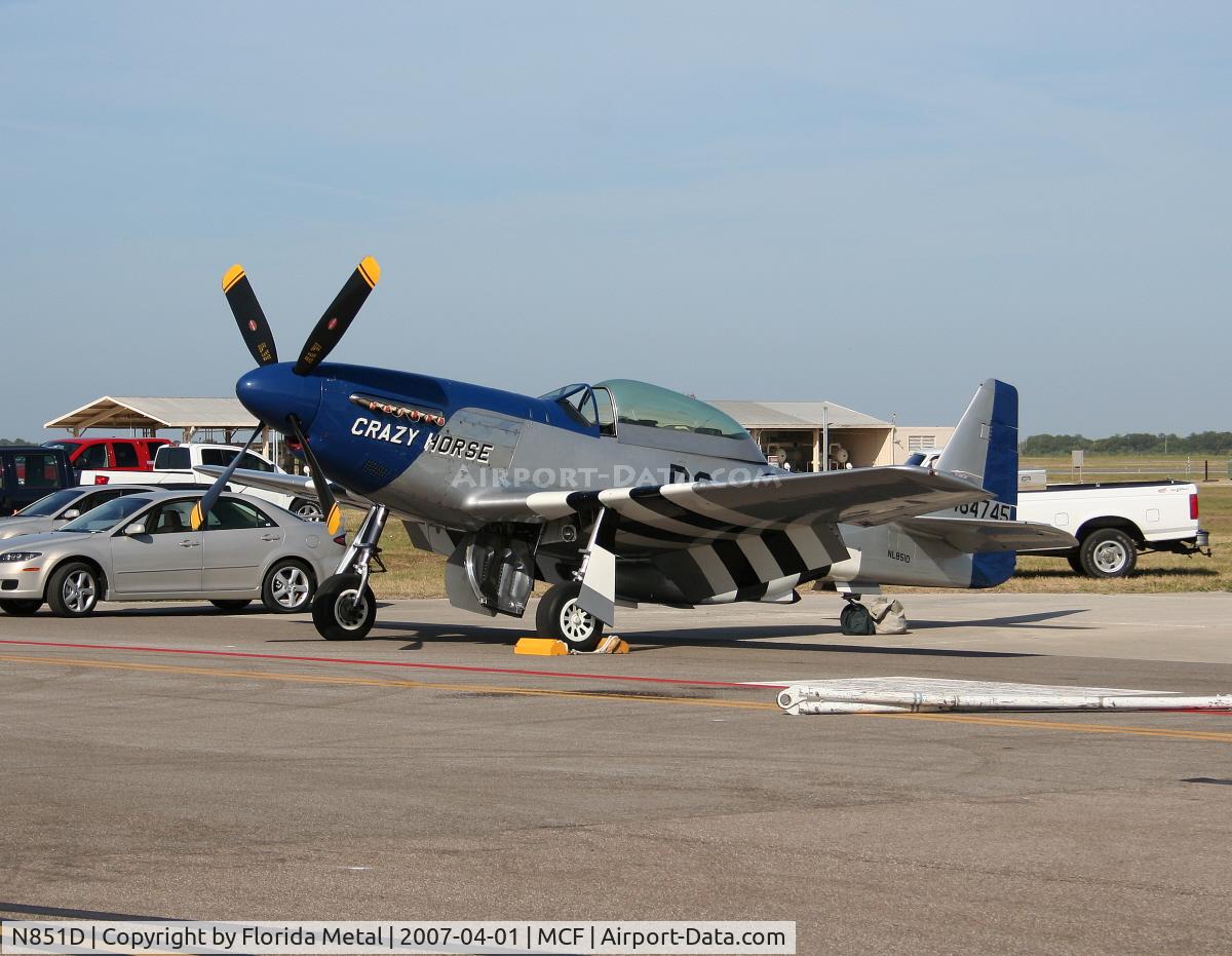 N851D, 1944 North American P-51D Mustang C/N 44-84745, P-51D