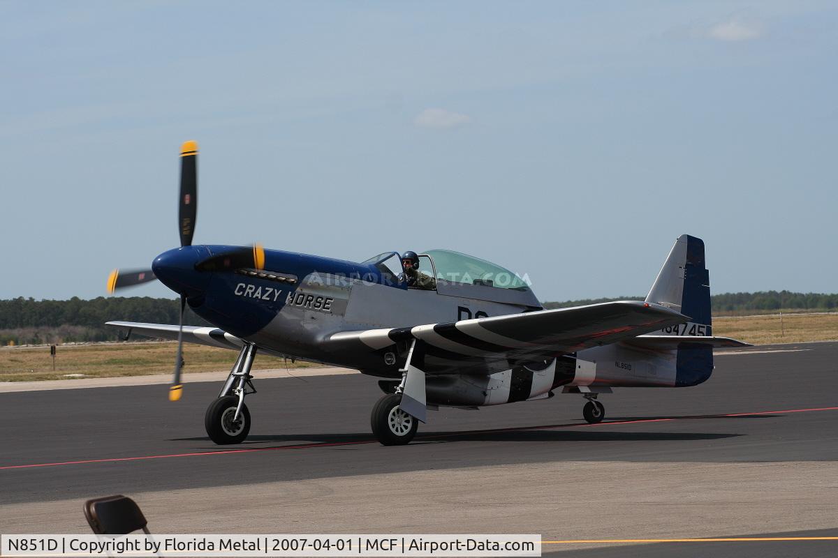 N851D, 1944 North American P-51D Mustang C/N 44-84745, P-51D
