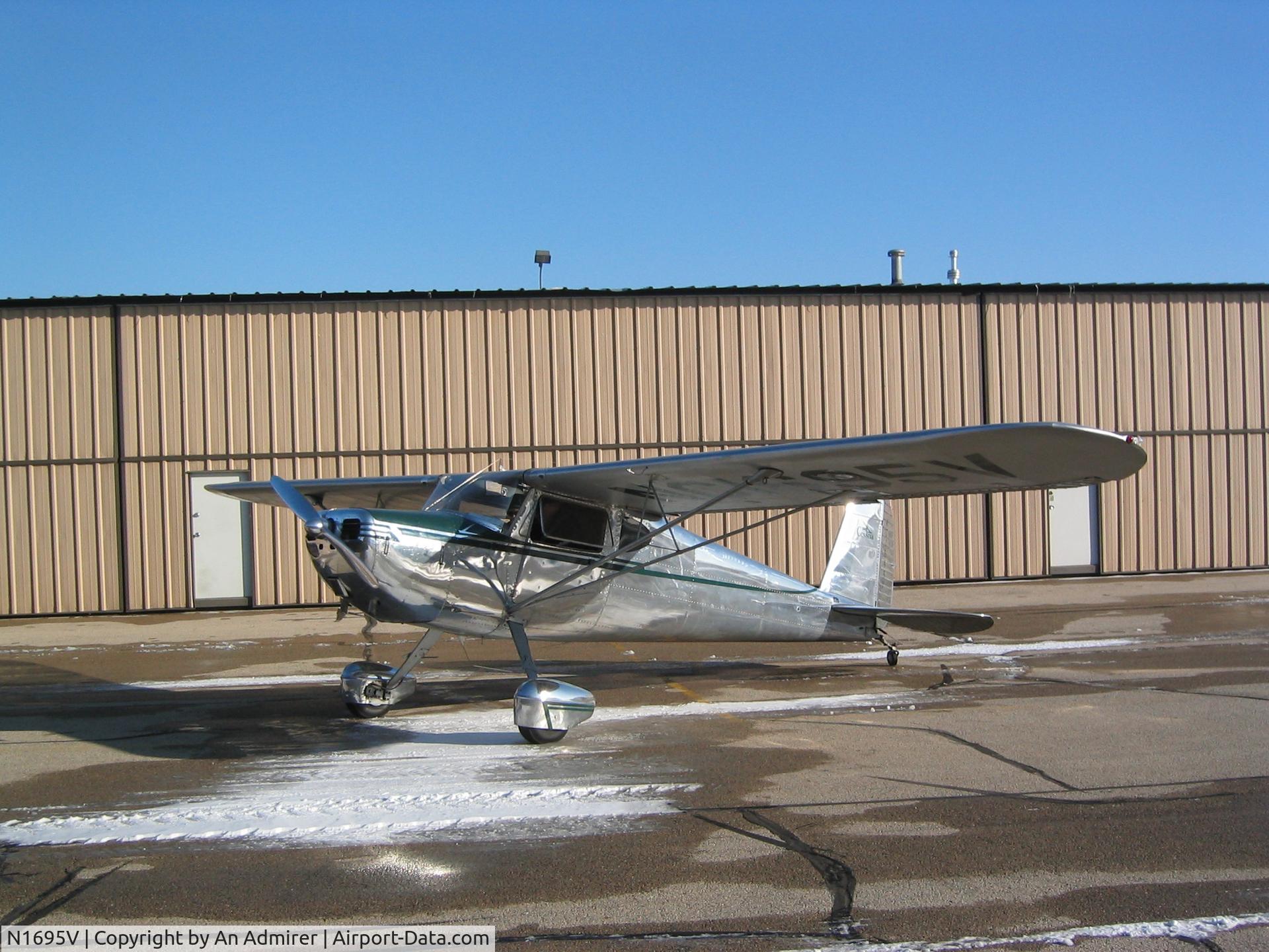 N1695V, 1947 Cessna 140 C/N 13867, C140 