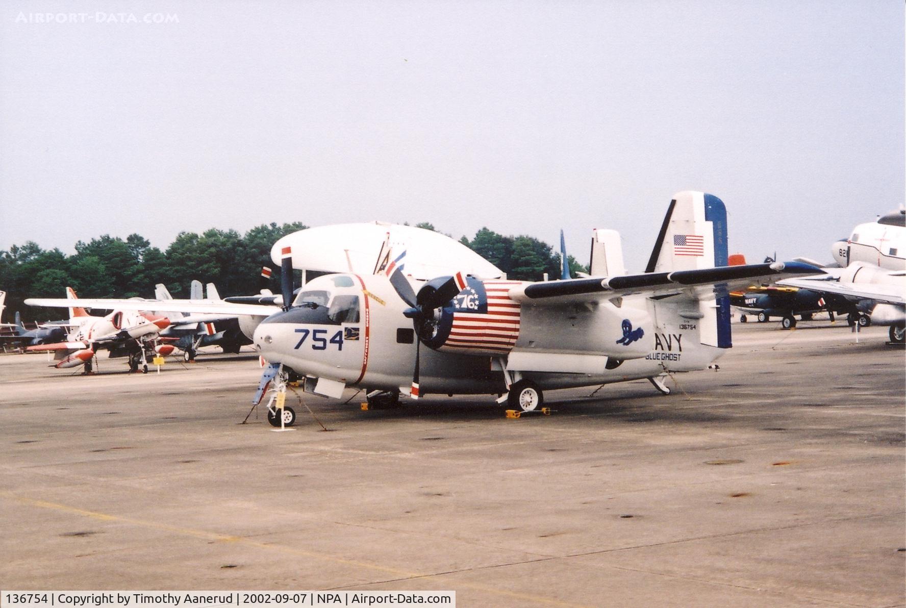 136754, Grumman C-1A Trader C/N 7, National Museum of Naval Aviation, Grumman C-1A Trader, BuNo 136754