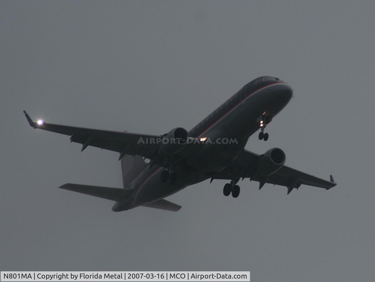N801MA, 2004 Embraer 170SU (ERJ-170-100SU) C/N 17000012, E170