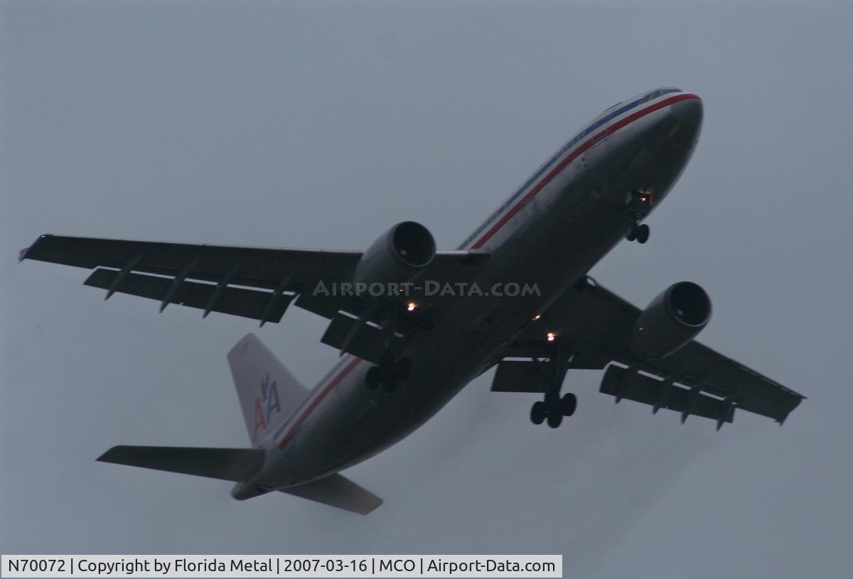 N70072, 1989 Airbus A300B4-605R C/N 515, American