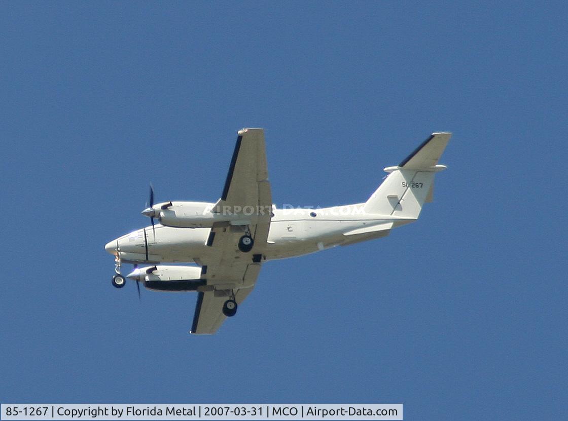 85-1267, 1985 Beech C-12F Huron C/N BP-058, C-12