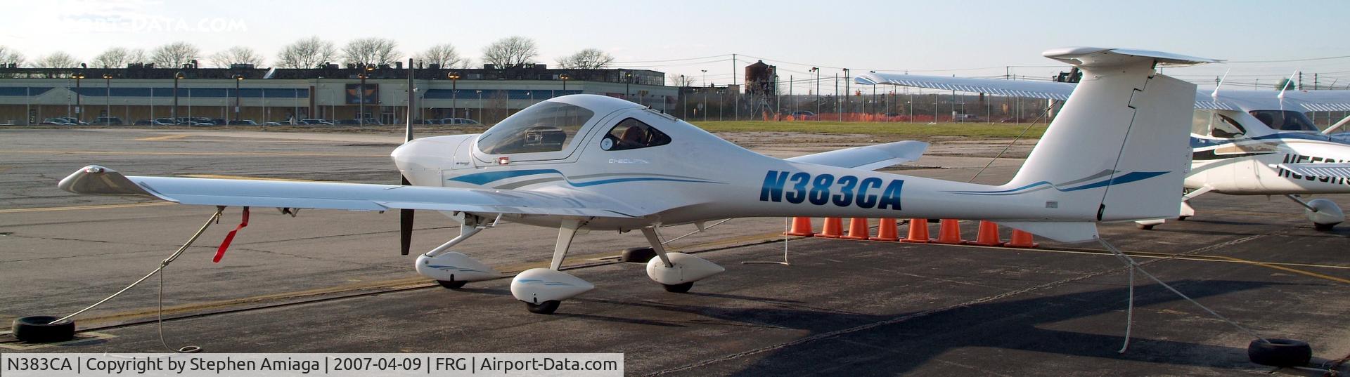 N383CA, 2007 Diamond DA-20C-1 Eclipse C/N C0413, DA20 at the Glass Cockpit Ramp - Hangar 2