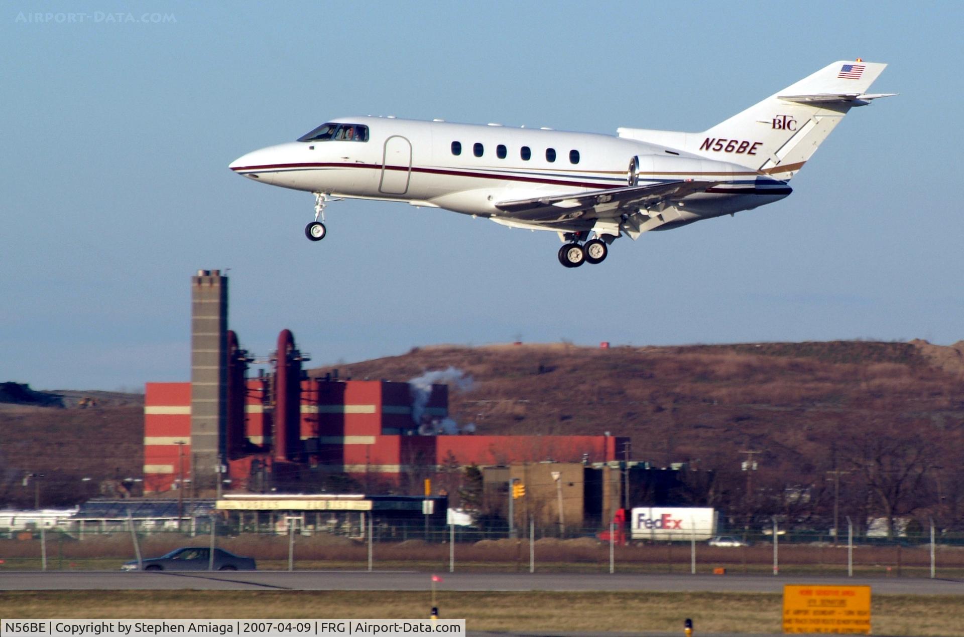 N56BE, 2001 Raytheon Hawker 800XP C/N 258527, Beautiful 800 XP coming home...