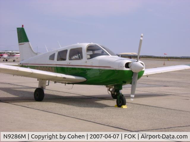 N9286M, 1985 Piper PA-28-161 C/N 28-8616044, photo taken at FOK, brief overview of N9286M