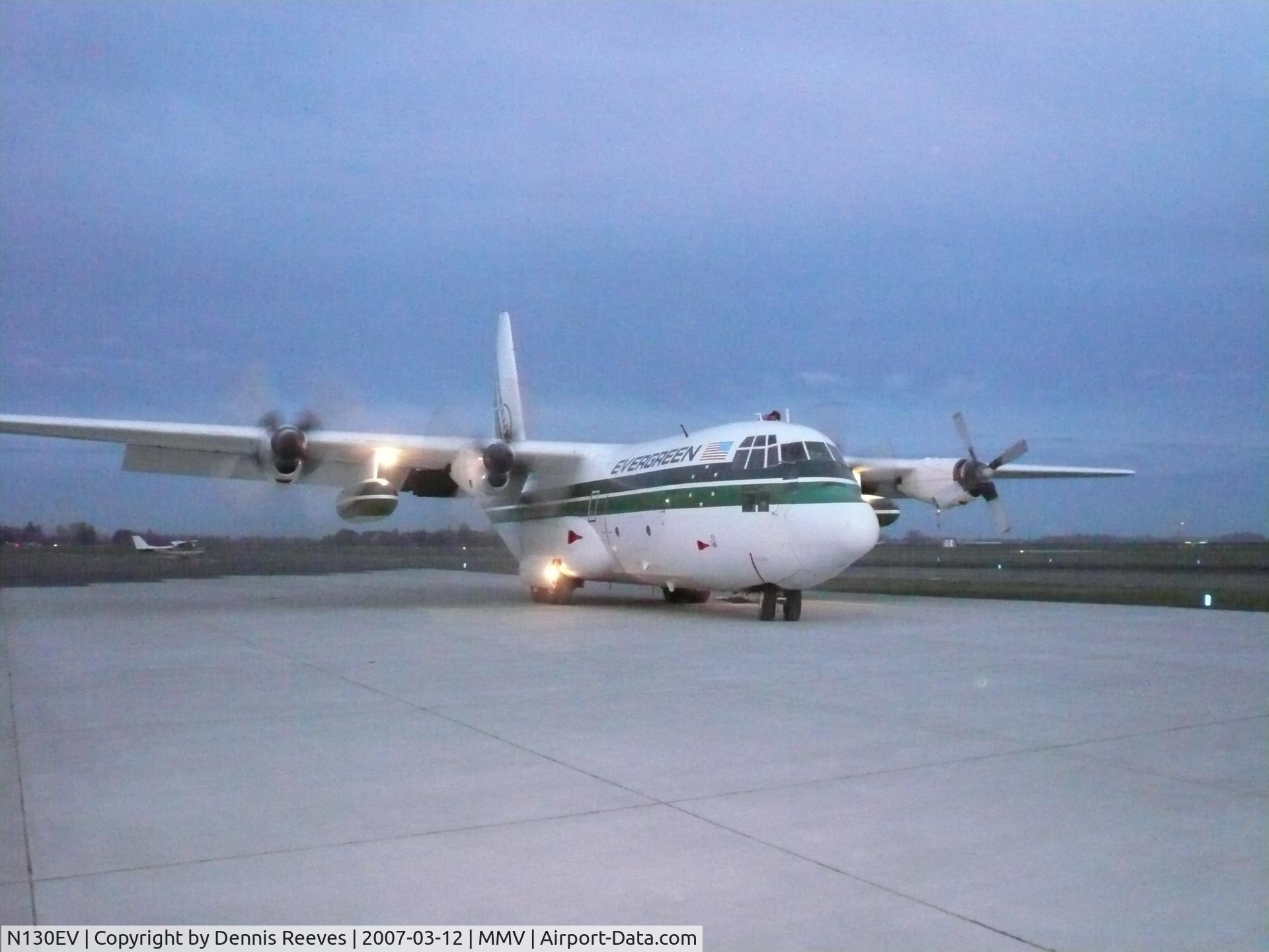N130EV, 1965 Lockheed WC-130E Hercules C/N 382-4047, N130EV preparing for flight at McMinnville,Or