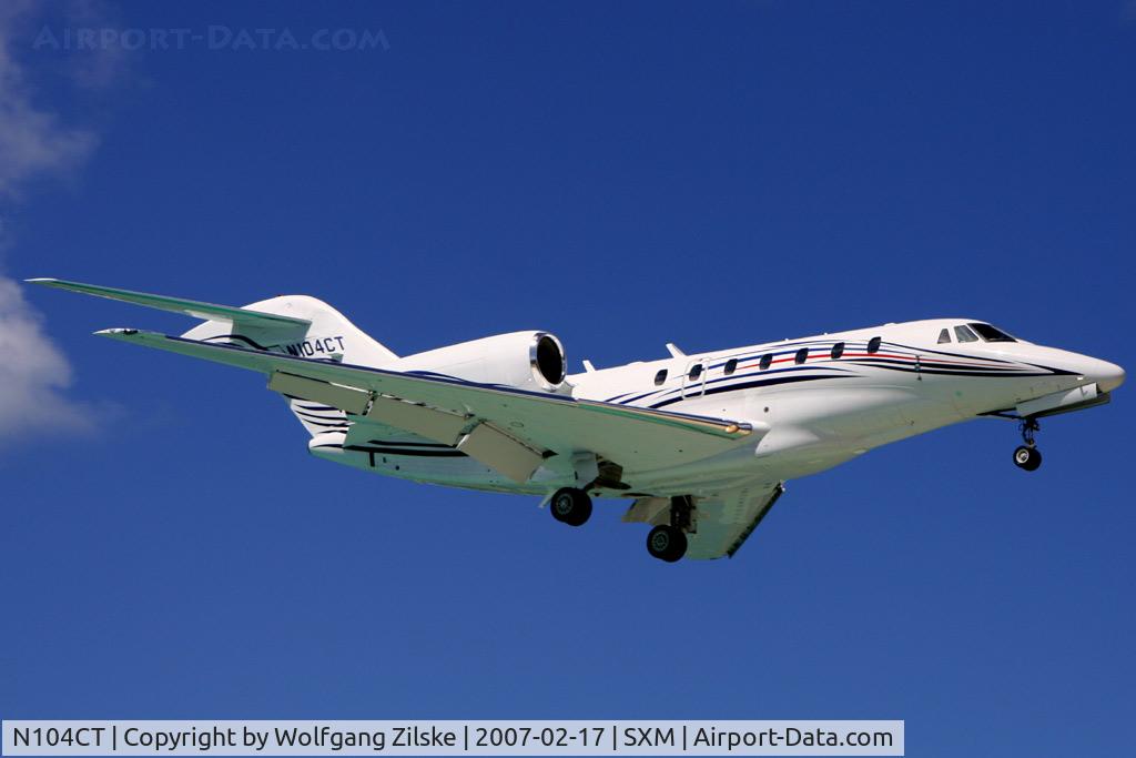 N104CT, 2007 Cessna 750 Citation X Citation X C/N 750-0275, visitor