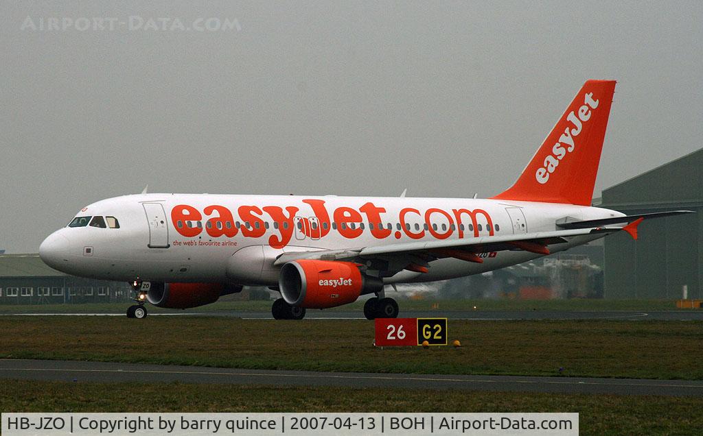 HB-JZO, 2005 Airbus A319-111 C/N 2398, A-319 EASYJET