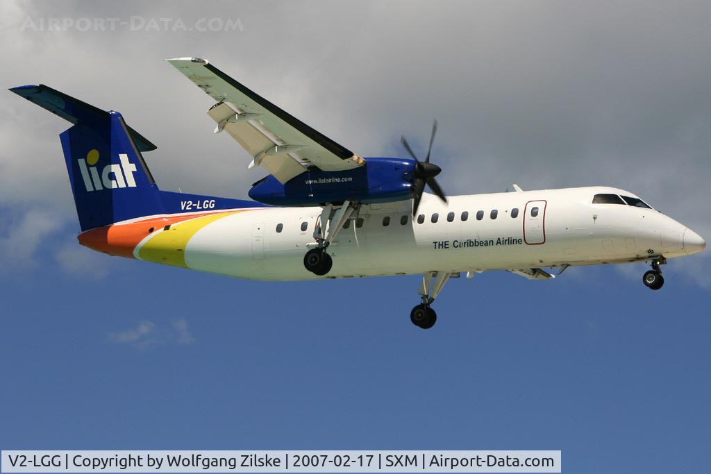 V2-LGG, 1995 De Havilland Canada DHC-8-311B Dash 8 C/N 404, visitor