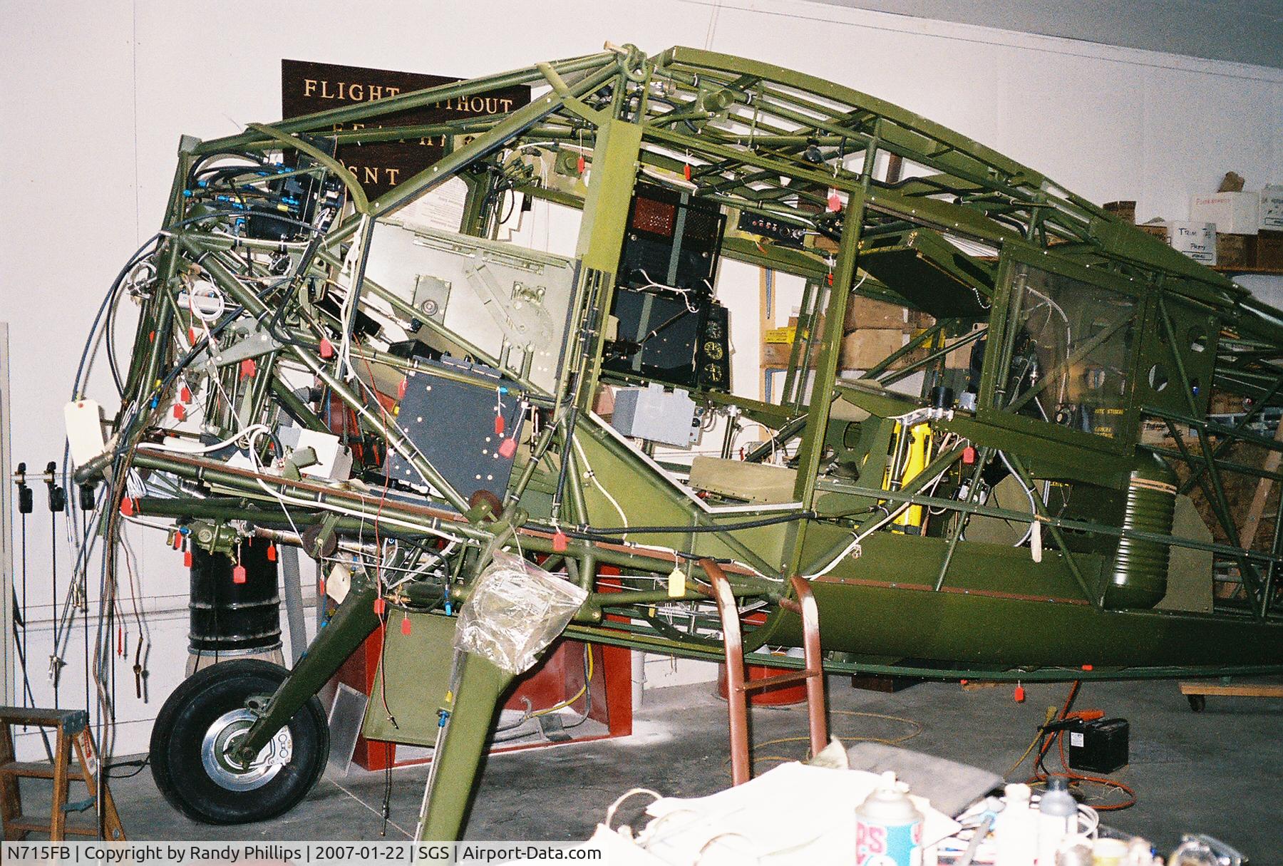 N715FB, 1944 Stinson V77 Reliant C/N 77-443, Being Restored to Original Royal Navy Configuration