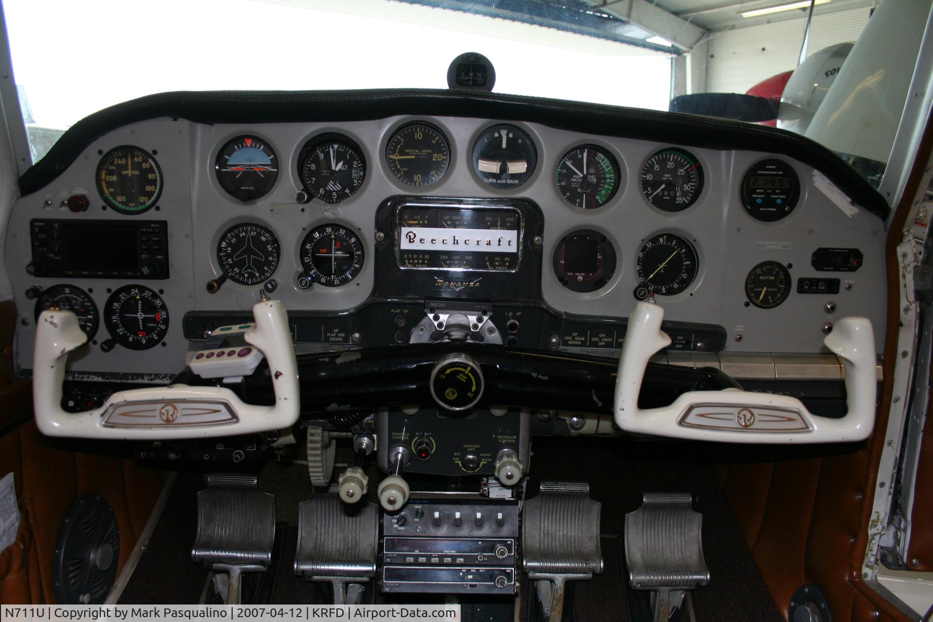 N711U, 1957 Beech H35 Bonanza C/N D-5191, Beech H35