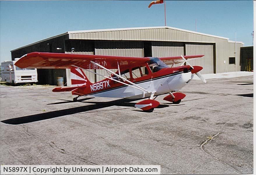 N5897X, Champion 7GCAA Citabria C/N 7GCAA161M, South Dakota