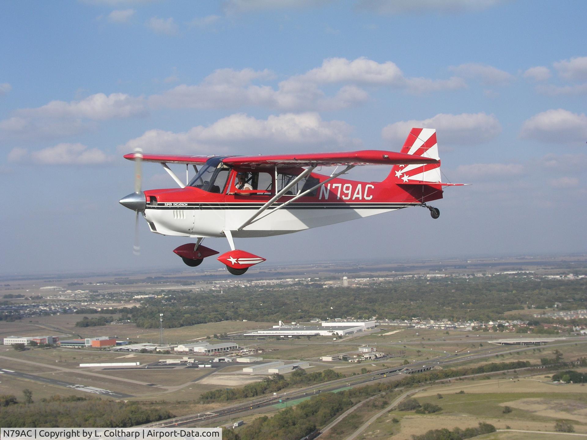 N79AC, 1993 American Champion 8KCAB Super Decathlon C/N 708-93, Nice day for flying!