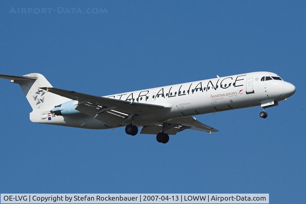 OE-LVG, 1994 Fokker 100 (F-28-0100) C/N 11520, Fokker 100 in STAR ALLIANCE livery.