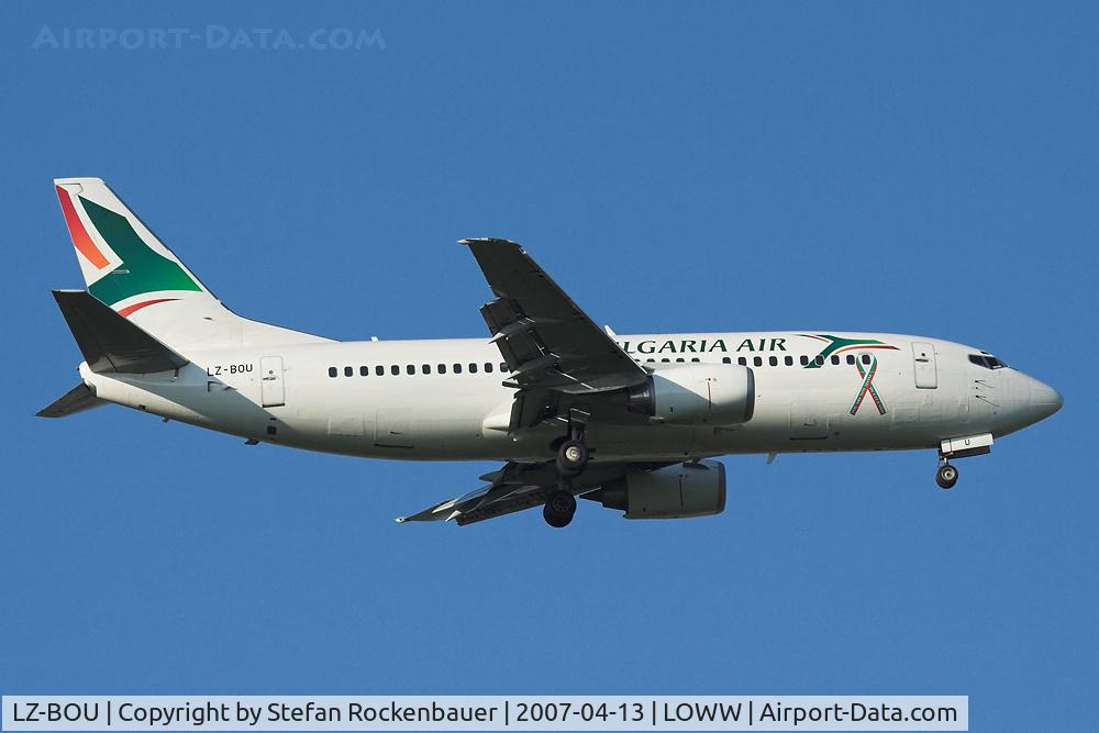 LZ-BOU, 1987 Boeing 737-3L9 C/N 23717/1365, Bulgaria Air.