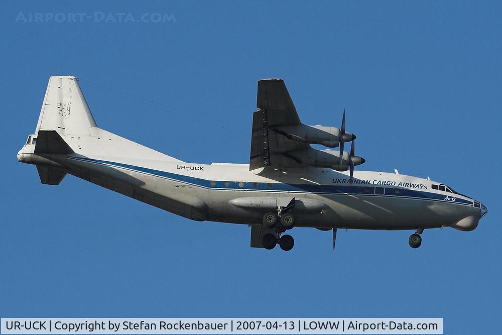UR-UCK, Antonov An-12BK C/N 9346905, Ukrainian Cargo Airways from Kiev.