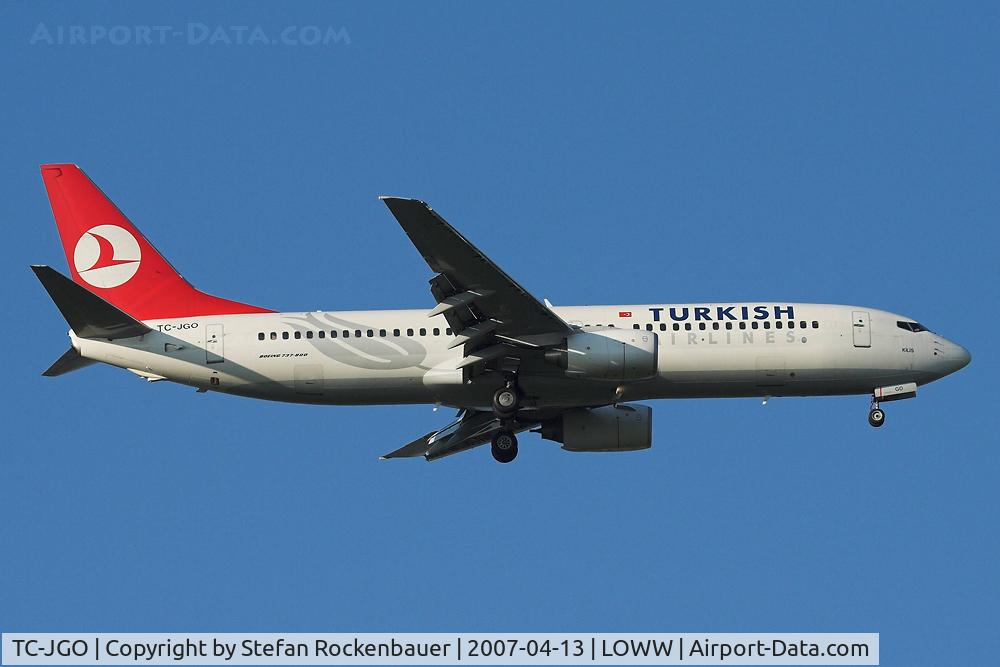 TC-JGO, 2006 Boeing 737-8F2 C/N 34413, Turkish Airlines.
