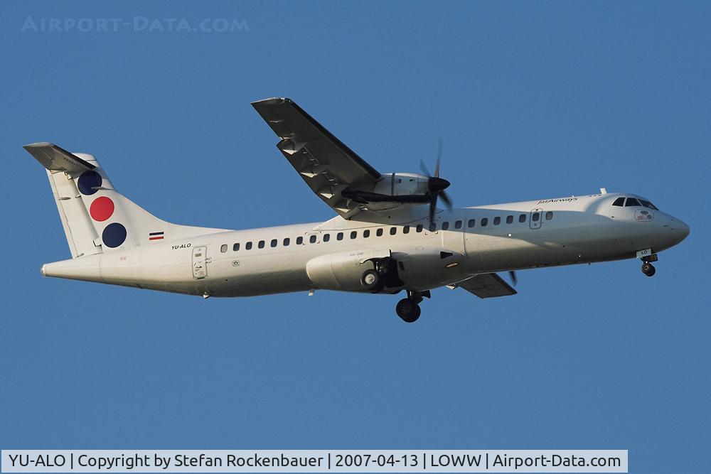 YU-ALO, 1990 ATR 72-202 C/N 186, JAT Airways ATR.